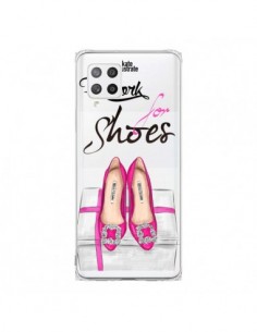 Coque Samsung A42 I Work For Shoes Chaussures...