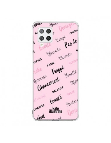 Coque Samsung A42 Ballerina Ballerine Mots - kateillustrate