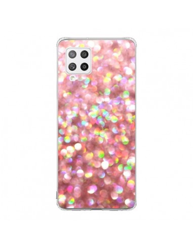 Coque Samsung A42 Paillettes Pinkalicious - Lisa Argyropoulos