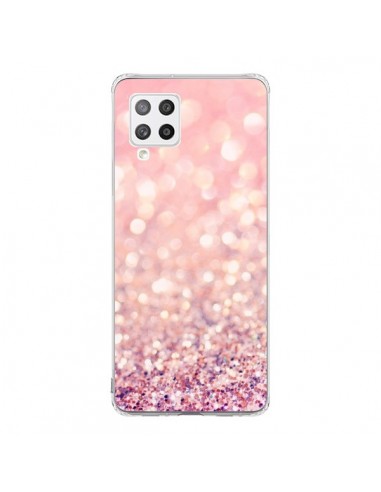 Coque Samsung A42 Paillettes Blush - Lisa Argyropoulos