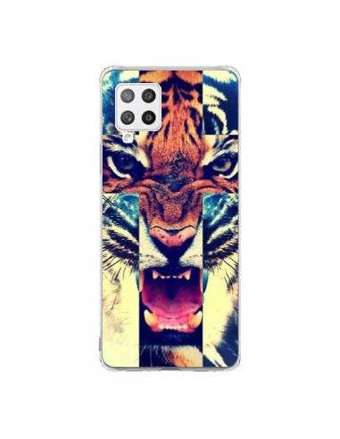 Coque Samsung A42 Tigre Swag Croix Roar Tiger - Laetitia