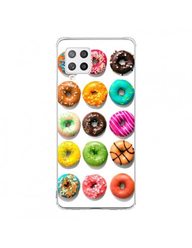 Coque Samsung A42 Donuts Multicolore Chocolat Vanille - Laetitia