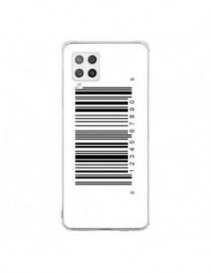 Coque Samsung A42 Code Barres Noir - Laetitia