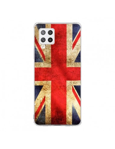 Coque Samsung A42 Drapeau Angleterre Anglais UK - Laetitia