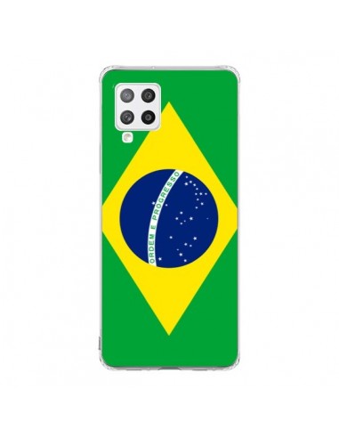 Coque Samsung A42 Drapeau Brésil Brésilien - Laetitia