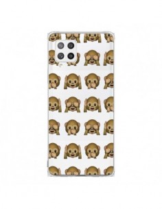 Coque Samsung A42 Singe Monkey Emoticone Emoji...