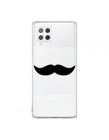 Coque Samsung A42 Moustache Movember Transparente - Laetitia