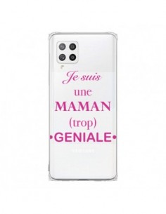 Coque Samsung A42 Je suis une maman trop géniale...