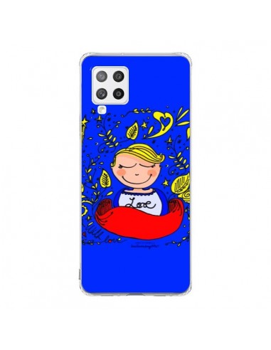 Coque Samsung A42 Love Fille - Leellouebrigitte