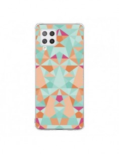 Coque Samsung A42 Azteque Vert - Leandro Pita