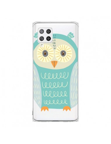Coque Samsung A42 Hibou Owl Transparente - Petit Griffin
