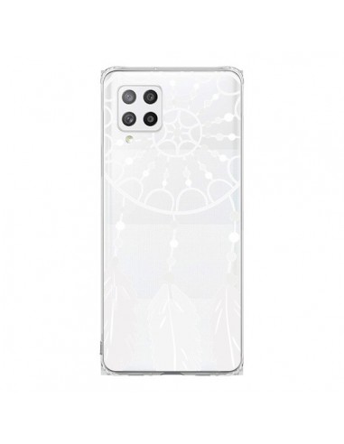 Coque Samsung A42 Attrape Rêves Blanc Dreamcatcher Transparente - Petit Griffin