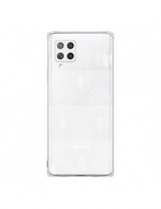 Coque Samsung A42 Attrape Rêves Blanc Dreamcatcher Mini...
