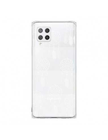 Coque Samsung A42 Attrape Rêves Blanc Dreamcatcher Mini Transparente - Petit Griffin