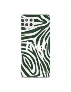 Coque Samsung A42 Wild Zebre Jungle Transparente - Lolo...