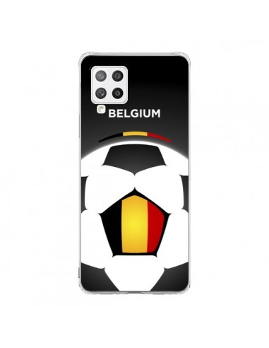 Coque Samsung A42 Belgique Ballon Football - Madotta