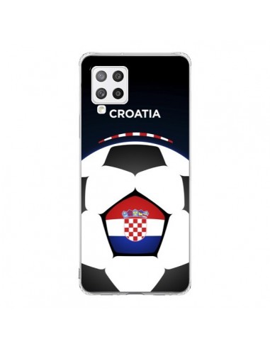 Coque Samsung A42 Croatie Ballon Football - Madotta