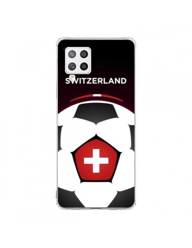 Coque Samsung A42 Suisse Ballon Football - Madotta