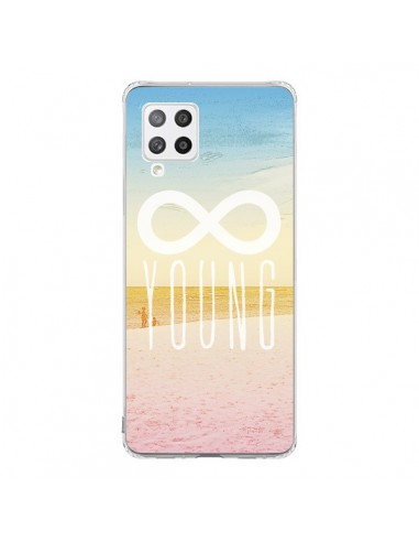 Coque Samsung A42 Forever Young Plage - Mary Nesrala