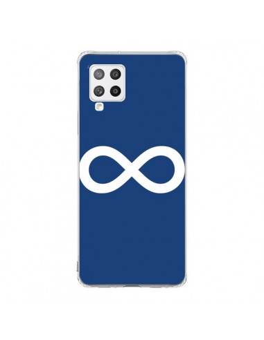 Coque Samsung A42 Infini Navy Blue Infinity - Mary Nesrala