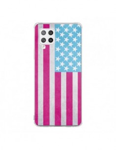 Coque Samsung A42 Drapeau USA Vintage - Mary Nesrala