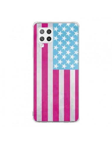 Coque Samsung A42 Drapeau USA Vintage - Mary Nesrala