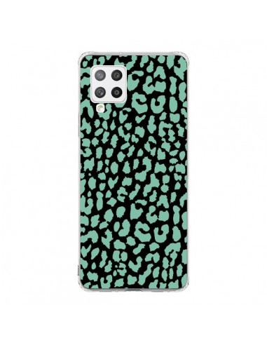 Coque Samsung A42 Leopard Mint Vert - Mary Nesrala