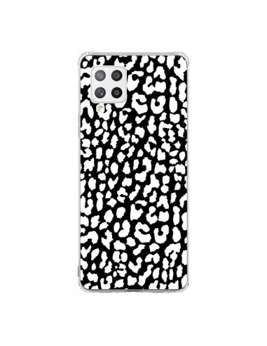 Coque Samsung A42 Leopard Noir et Blanc - Mary Nesrala