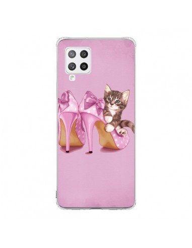 Coque Samsung A42 Chaton Chat Kitten Chaussure Shoes - Maryline Cazenave