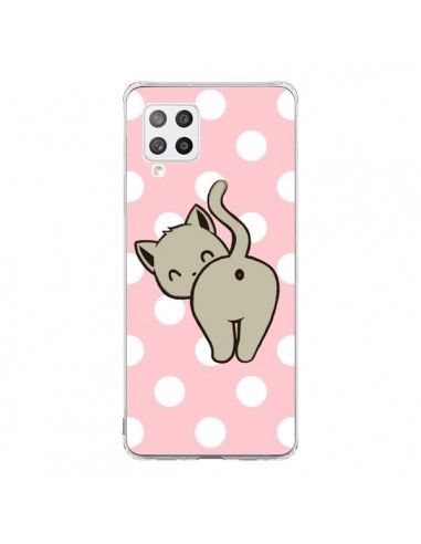 Coque Samsung A42 Chat Chaton Pois - Maryline Cazenave