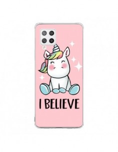 Coque Samsung A42 Licorne I Believe - Maryline Cazenave