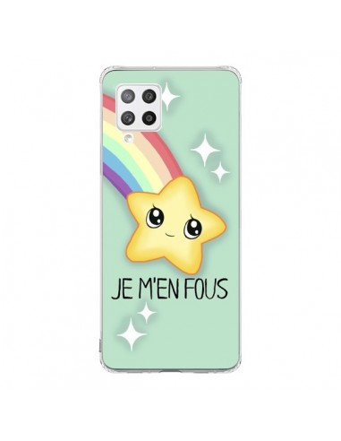 Coque Samsung A42 Etoile Je m'en fous - Maryline Cazenave