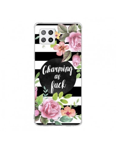 Coque Samsung A42 Charming as Fuck Fleurs - Maryline Cazenave