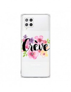 Coque Samsung A42 Crève Fleurs Transparente - Maryline...