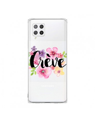 Coque Samsung A42 Crève Fleurs Transparente - Maryline Cazenave