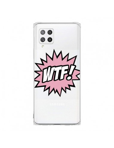 Coque Samsung A42 WTF What The Fuck Transparente - Maryline Cazenave