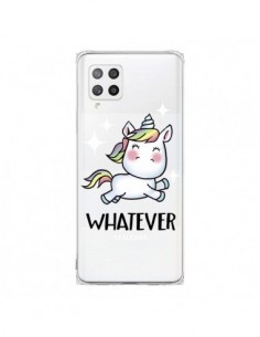 Coque Samsung A42 Licorne Whatever Transparente -...