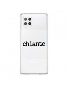 Coque Samsung A42 Chiante Noir Transparente - Maryline...