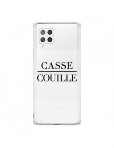 Coque Samsung A42 Casse Couille Transparente - Maryline...