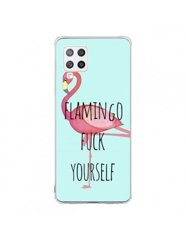 Coque Samsung A42 Flamingo Fuck Yourself - Maryline Cazenave