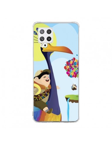 Coque Samsung A42 La Haut Kevin et Russel - Maria Jose Da Luz