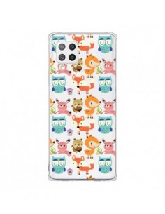 Coque Samsung A42 Renard Ecureuil Lapin Hibou...