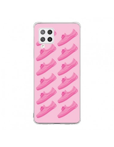 Coque Samsung A42 Pink Rose Vans Chaussures - Mikadololo