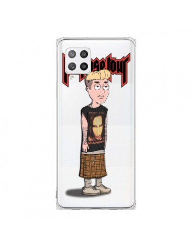 Coque Samsung A42 Bieber Marilyn Manson Fan Transparente - Mikadololo