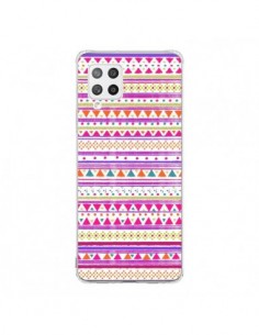 Coque Samsung A42 Bandana Rose Azteque - Monica Martinez