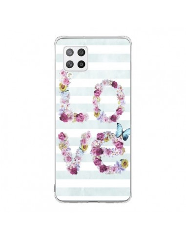 Coque Samsung A42 Love Fleurs Flower - Monica Martinez