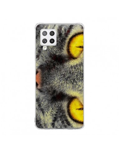 Coque Samsung A42 Chat Gato Loco - Maximilian San