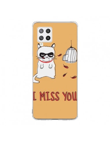 Coque Samsung A42 Chat I Miss You - Maximilian San