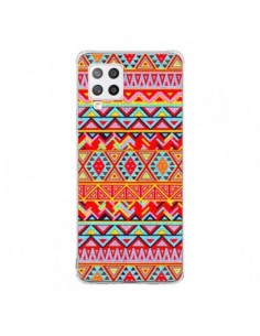 Coque Samsung A42 India Style Pattern Bois Azteque -...