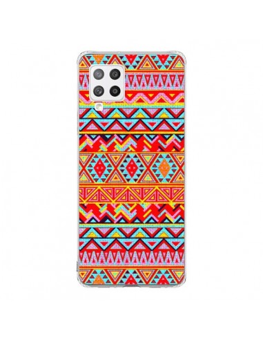 Coque Samsung A42 India Style Pattern Bois Azteque - Maximilian San